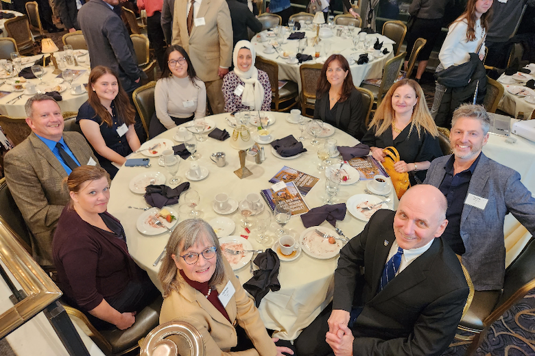 David Dzombak at an ASCE event