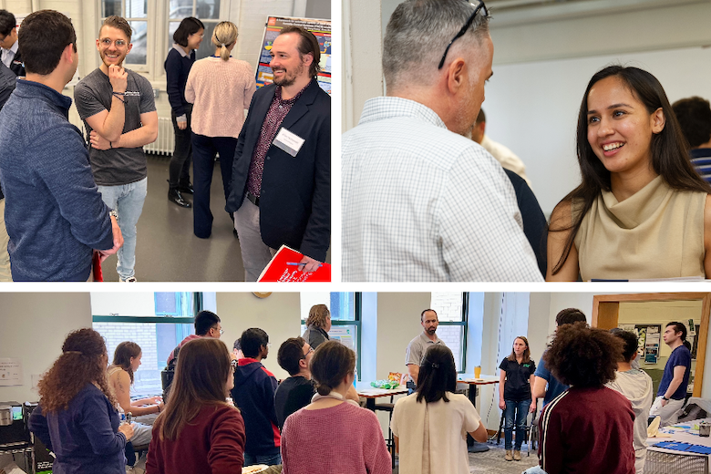 Various conversations between industry professionals and CEE students and faculty